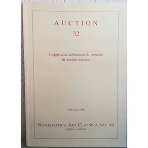 NAC – Numismatica Ars Classica. Auction 32 ... 