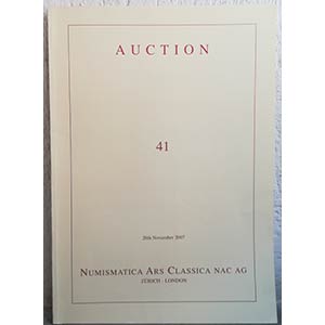 NAC – Numismatica Ars Classica. Auction 41 ... 