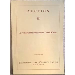 NAC – Numismatica Ars Classica. Auction 48 ... 