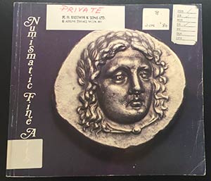 Numismatic Fine Art Auction No. VIII. An ... 