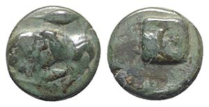 Sicily, Hipana, c. 357-338 BC. Æ Onkia ... 