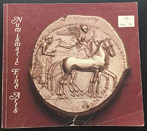 Numismatic Fine Art Auction No. XVI. Ancient ... 