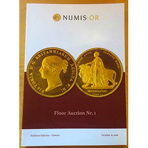 Numis- Or. Floor Auction No. 1. 21 October ... 