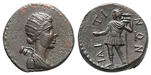 Sicily, Iaitos, c. 2nd century BC. Æ (21mm, ... 