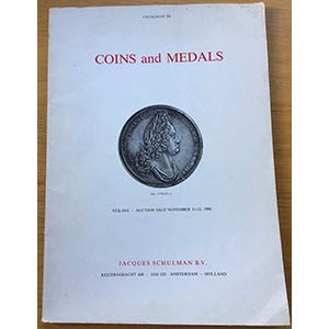 Schulman H. Catalogue No. 284. Coins and ... 