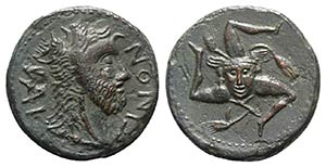 Sicily, Iaitos, c. 1st century BC. Æ (24mm, ... 