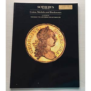 Sothebys Coins , Medals and Banknotes. ... 