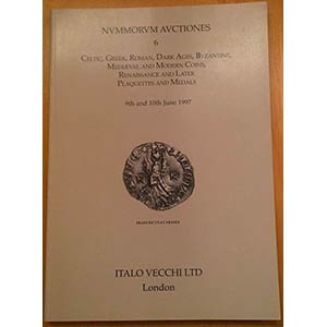 Vecchi Italo. Nummorum Auctiones 6. Celtic, ... 