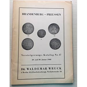Waldemar Wruck. Versteigerungs-Katolog Nr ... 