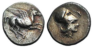 Corinth, c. 400-375 BC. AR Stater (22mm, ... 
