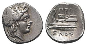 Bithynia, Kios, c. 345-315 BC. AR Hemidrachm ... 