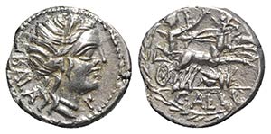 C. Allius Bala, Rome, 92 BC. AR Denarius ... 