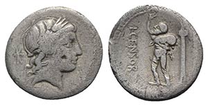 L. Censorinus, Rome, 82 BC. AR Denarius ... 