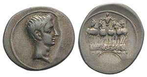 Octavian, Autumn 30-summer 29 BC. AR ... 