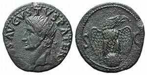 Divus Augustus (died AD 14). Æ As (28mm, ... 