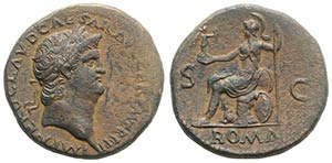 Nero (54-68). Æ Sestertius (34mm, 27.18g, ... 