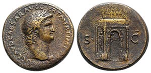 Nero (54-68). Æ Sestertius (34mm, 30.79g, ... 