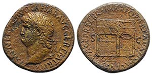 Nero (54-68). Æ Sestertius (35mm, 25.01g, ... 