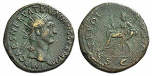Trajan (98-117). Æ Dupondius (27mm, 14.75g, ... 
