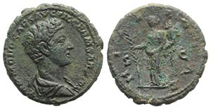 Commodus (Caesar, 166-177). Æ As (26mm, ... 