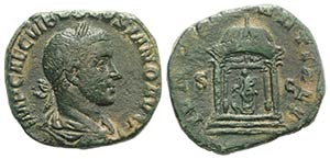 Volusian (251-253). Æ Sestertius (28mm, ... 