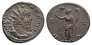 Postumus (260-269). AR Antoninianus (20mm, ... 