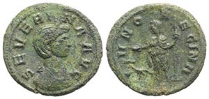 Severina (Augusta, 270-275). Æ As (26mm, ... 