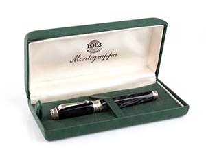 Montegrappa pen   Ballpoint silver pen, ... 
