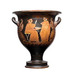 APULIAN RED-FIGURE KRATER 4th century BC ... 