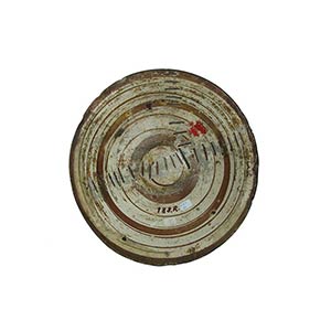 Plate  Large plate with wide brim, ... 
