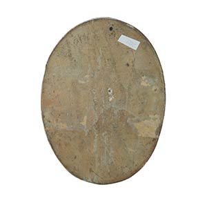 Tablet  Oval tablet in polychrome ... 