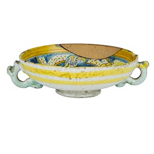 Bowl  Bowl with two elaborate ... 