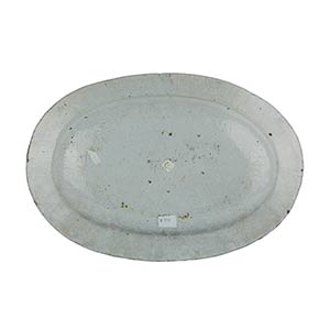Tray  Oval tray with convergent ... 