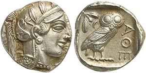 Attica, Athens, Tetradrachm, after 449 BC AR ... 