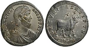 Julian II (360-363), Nummus, ... 