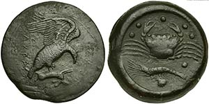 Sicily, Akragas, Hemilitron, before 406 BC ... 