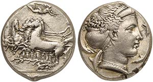 Sicily, Syracuse, Tetradrachm struck under ... 