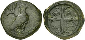 Sicily, Agyrion, Hemilitron, ca. 440-420 BC ... 