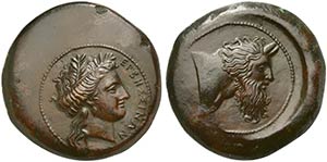 Sicily, Herbessos, Litra, ca. 344-336 BC AE ... 