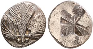 Sicily, Selinus, Didrachm, ca. 480-466 BC AR ... 