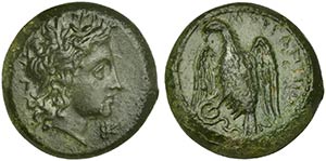 Sicily, Morgantina, Hemilitron, ca. 339-317 ... 