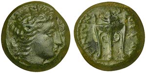 Sicily, Morgantina, Onkia, ca. 350-330 BC AE ... 