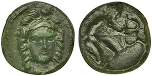 Sicily, Solus, Bronze, 4th century BC AE (g ... 
