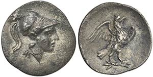 Latium, Alba Fucens, Obol, c. 280-275 BC AR ... 