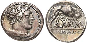 Anonymous, Didrachm, Neapolis (?), after 276 ... 