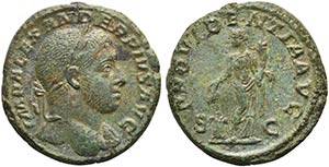Severus Alexander (222-235), As, Rome, AD ... 