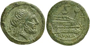 First anchor series, Semis, Rome, 209-208 BC ... 