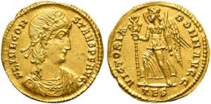 Constans (337-350), Solidus, Thessalonica, ... 
