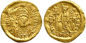 Ostrogoths, Athalaric (526-534), Solidus in ... 