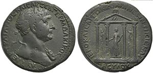 Trajan, Bronze, Pontos: Komana, AD 98-117 AE ... 